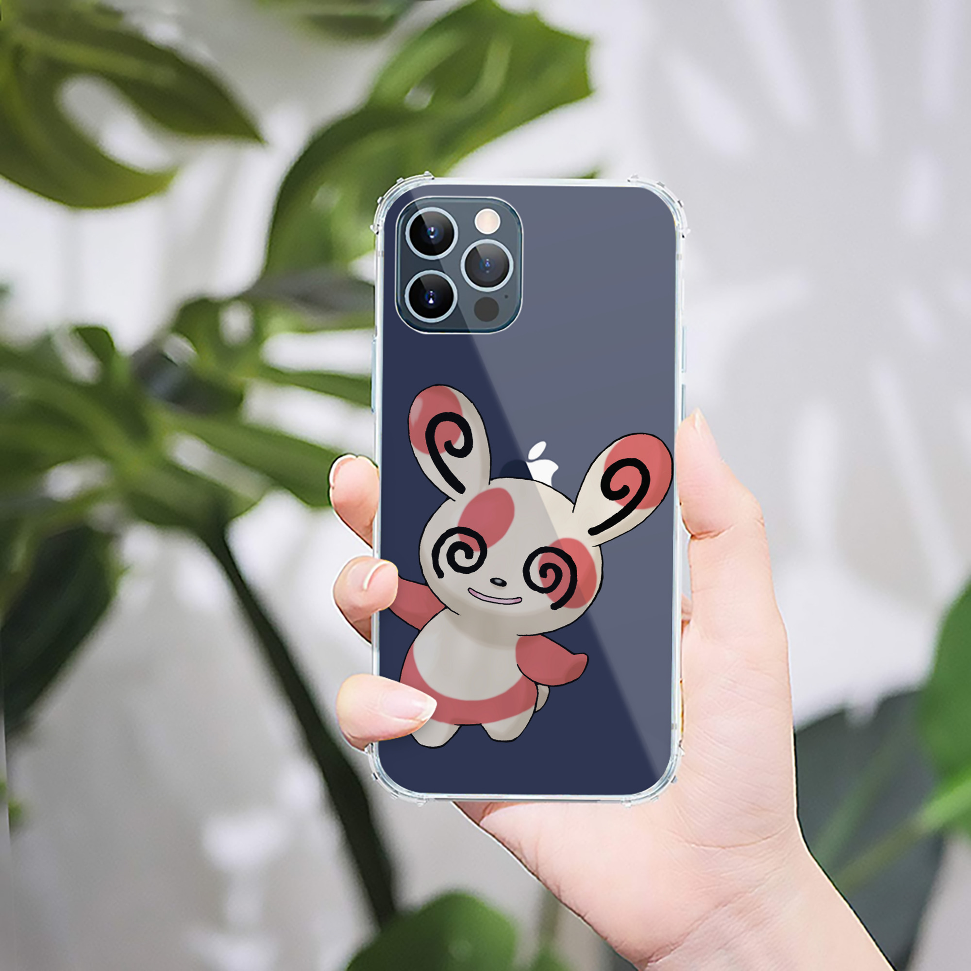 （画像用） ポケットモンスター Pokémon 【iPhone 12シリーズ対応】透明スマホケース（クリアソフトケース）